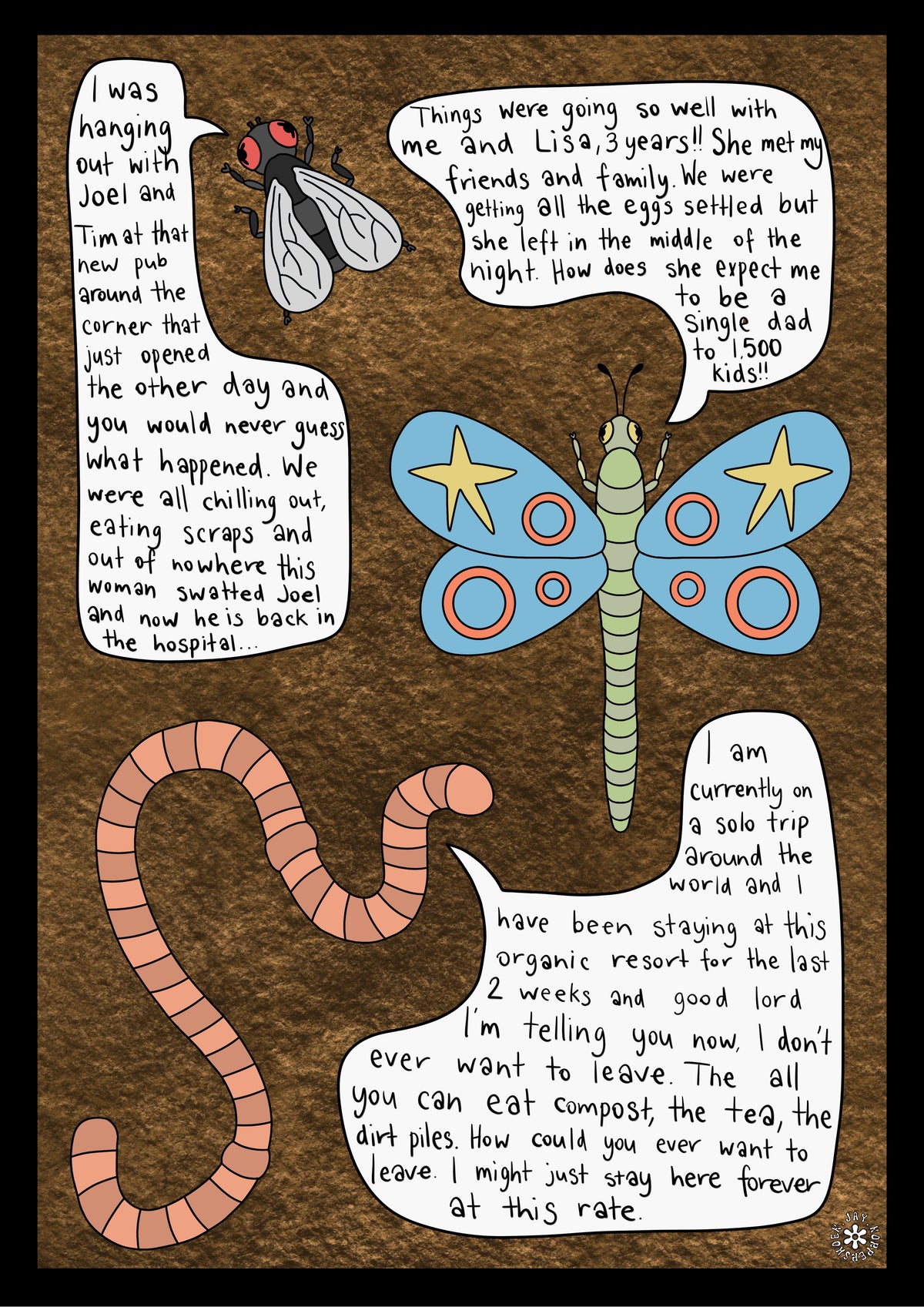 Conversation with bugs