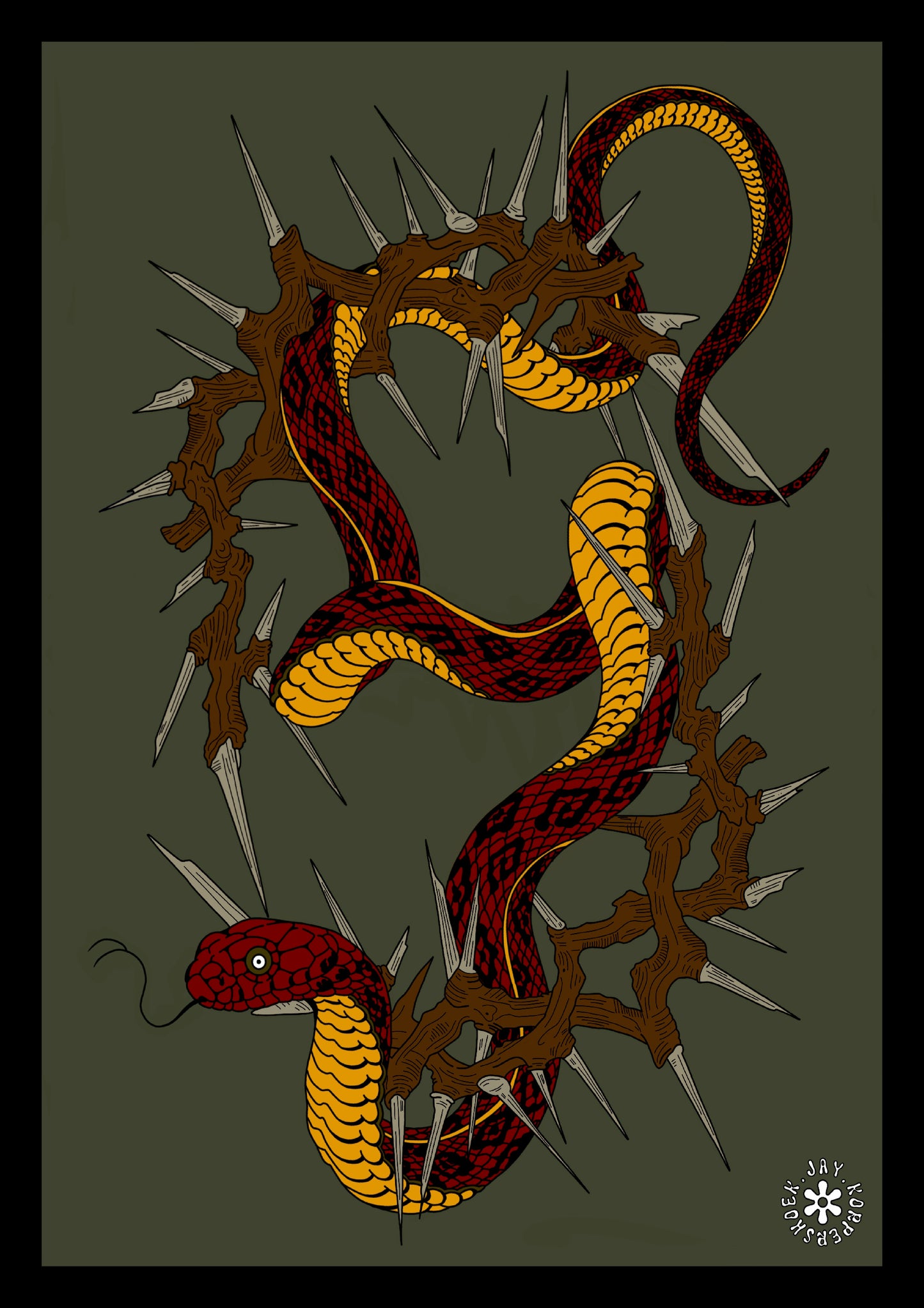 Weave through the thorns