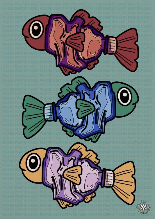 Plastic fishies