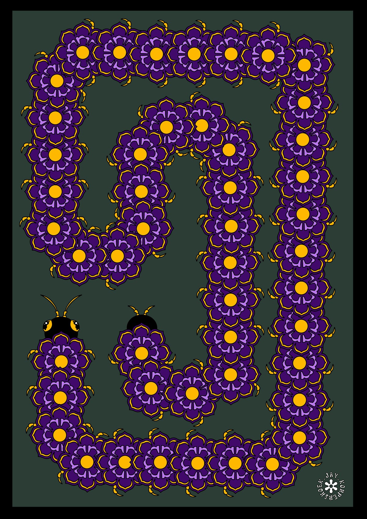 Flower centipede